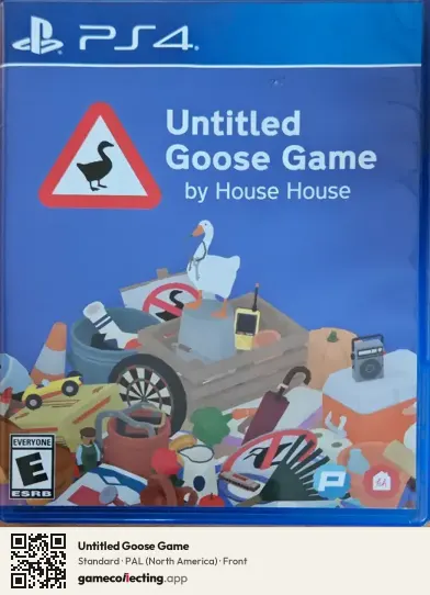 Untitled Goose Game PlayStation 4, North America box front