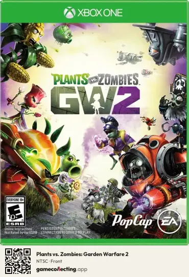 Plants vs. Zombies: Garden Warfare 2 Xbox One, NTSC box front