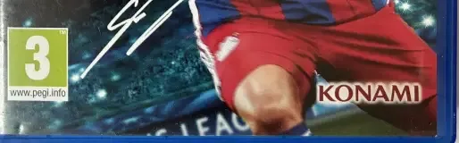 Pro Evolution Soccer 2015, the PEGI square on its front