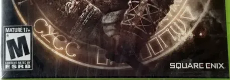 NieR, the ESRB box on its front