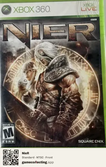 NieR Xbox 360, NTSC box front