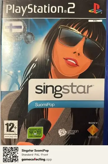 Singstar SuomiPop PlayStation 2, PAL box front