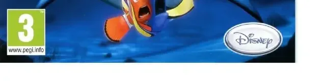 Finding Nemo: Escape to the Big Blue, the PEGI square on its front