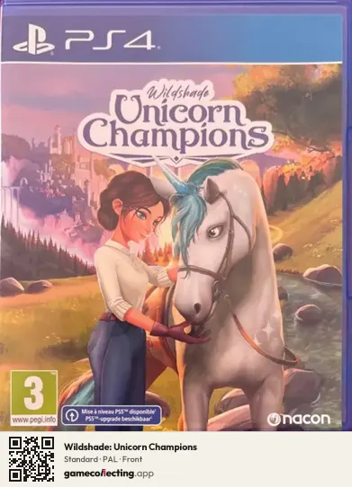 Wildshade: Unicorn Champions PlayStation 4, PAL box front