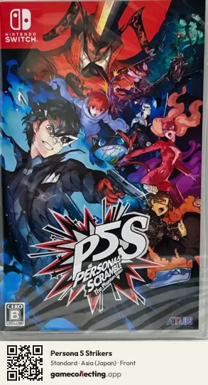 Persona 5 Strikers Nintendo Switch, Asia box front