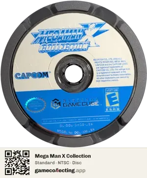 Mega Man X Collection Nintendo GameCube, NTSC disc