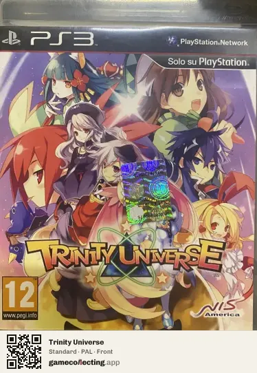 Trinity Universe PlayStation 3, PAL box front