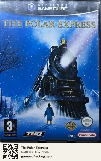 The Polar Express Nintendo GameCube, PAL box front