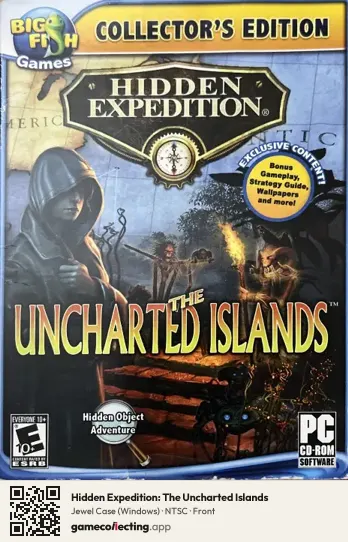 Hidden Expedition: The Uncharted Islands Computer, NTSC box front