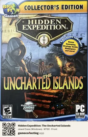 Hidden Expedition: The Uncharted Islands Computer, NTSC box front