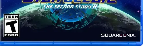 Star Ocean: The Second Story R, the ESRB box on its front