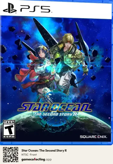 Star Ocean: The Second Story R PlayStation 5, NTSC box front