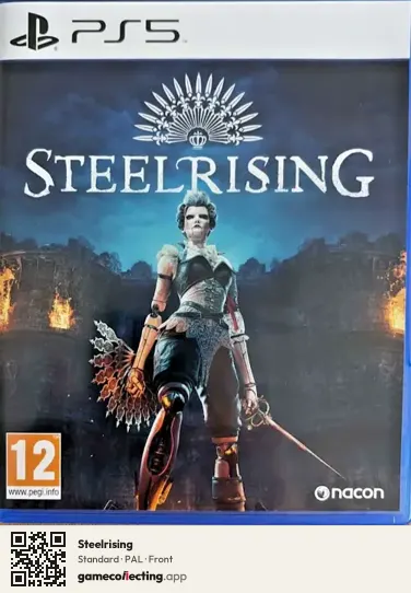 Steelrising PlayStation 5, PAL box front