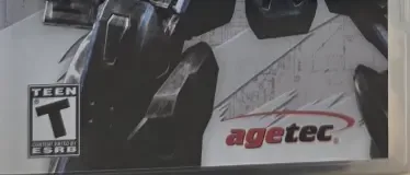 Armored Core: Formula Front, the ESRB box on its front