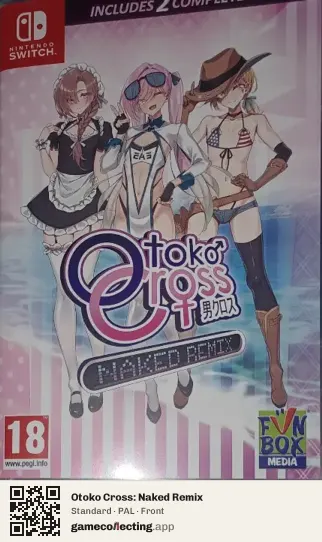Otoko Cross: Naked Remix Nintendo Switch, PAL box front