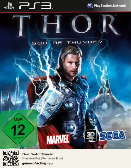 Thor: God of Thunder PlayStation 3, Germany box front
