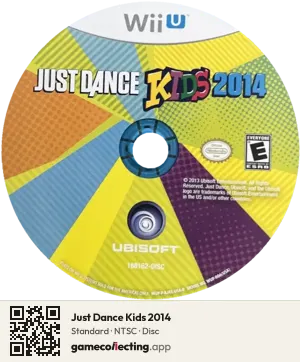 Just Dance Kids 2014 Nintendo Wii U, NTSC disc
