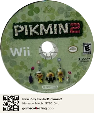 New Play Control! Pikmin 2 Nintendo Wii, NTSC disc