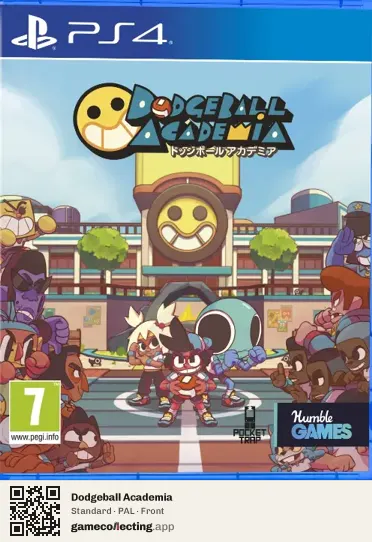 Dodgeball Academia PlayStation 4, PAL box front