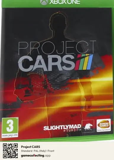 Project CARS Xbox One, Italy box front
