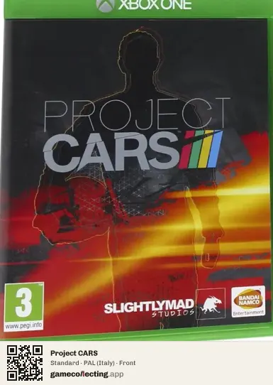Project CARS Xbox One, Italy box front