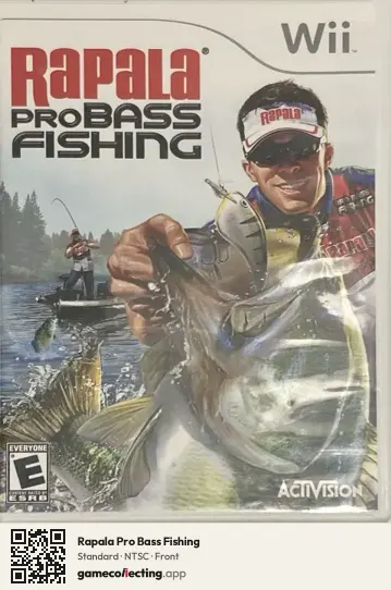 Rapala Pro Bass Fishing Nintendo Wii, NTSC box front