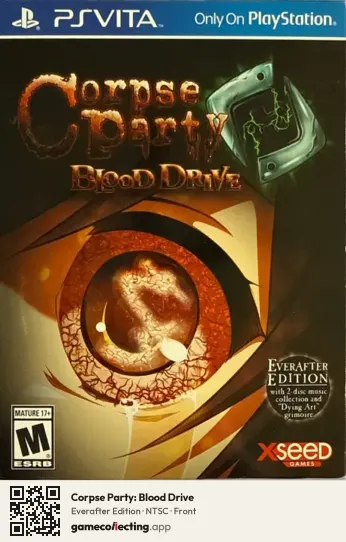Corpse Party: Blood Drive PlayStation Vita, NTSC box front