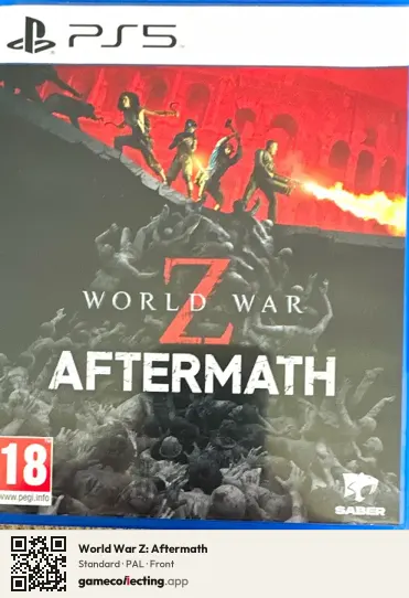 World War Z: Aftermath PlayStation 5, PAL box front