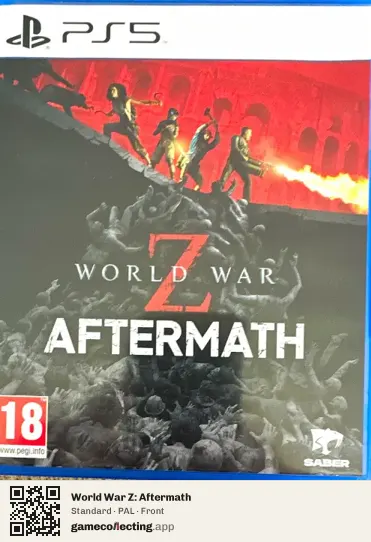 World War Z: Aftermath PlayStation 5, PAL box front