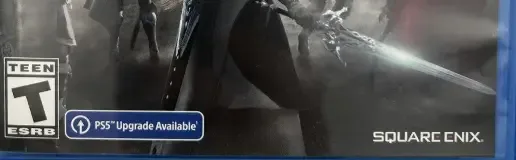 Valkyrie Elysium, the ESRB box on its front