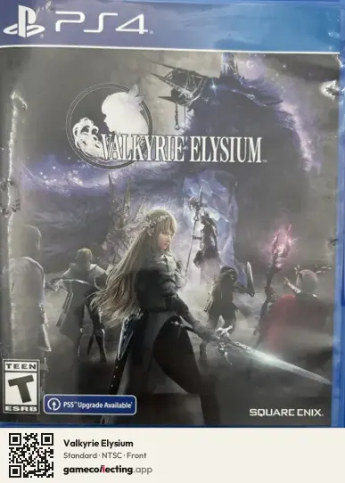 Valkyrie Elysium PlayStation 4, NTSC box front