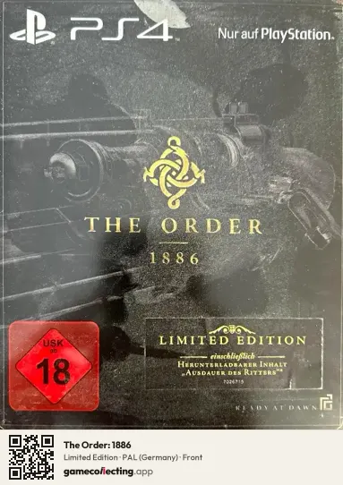 The Order: 1886 PlayStation 4, Germany box front