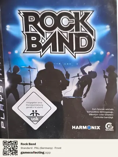 Rock Band PlayStation 3, Germany box front