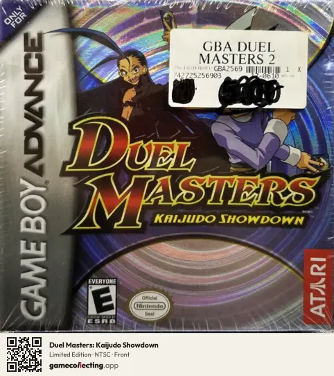 Duel Masters: Kaijudo Showdown Game Boy Advance, NTSC box front