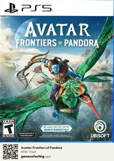 Avatar: Frontiers of Pandora PlayStation 5, NTSC box front