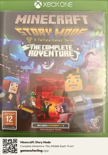 Minecraft: Story Mode Xbox One, Middle East box front