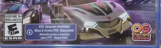 Transformers: Galactic Trials, the ESRB box on its front