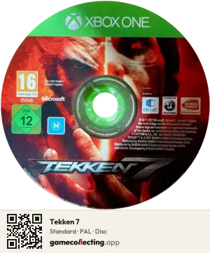 Tekken 7 Xbox One, PAL disc