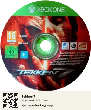 Tekken 7 Xbox One, PAL disc