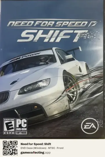 Need for Speed: Shift Computer, NTSC box front