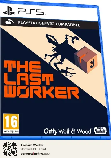The Last Worker PlayStation 5, PAL box front