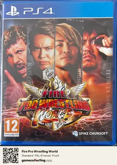 Fire Pro Wrestling World PlayStation 4, France box front