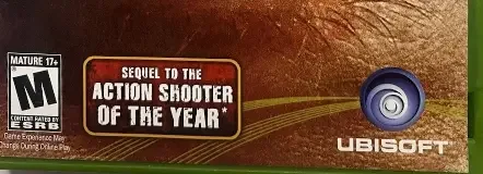 Far Cry Instincts: Evolution, the ESRB box on its front