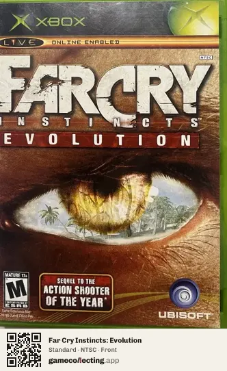 Far Cry Instincts: Evolution Xbox, NTSC box front
