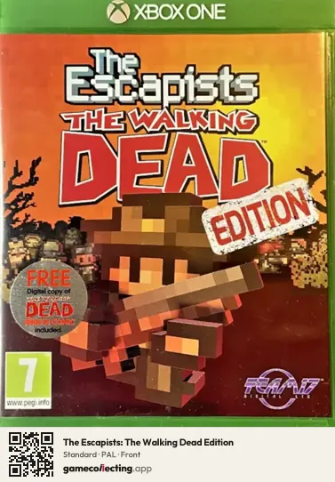 The Escapists: The Walking Dead Edition Xbox One, PAL box front