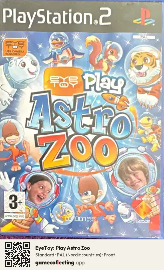EyeToy: Play Astro Zoo PlayStation 2, Nordic countries box front