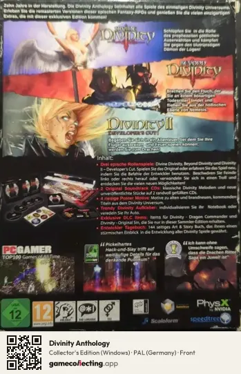 Divinity Anthology Computer, Germany box front