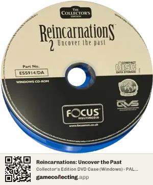 Reincarnations: Uncover the Past Computer, PAL disc