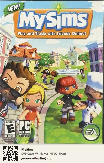 MySims Computer, NTSC box front