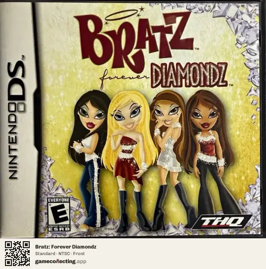 Bratz: Forever Diamondz Nintendo DS, NTSC box front